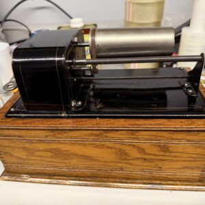 Vintage Crown Cylinder Phonograph – Restoration Project, Nice Clean Base Unit
