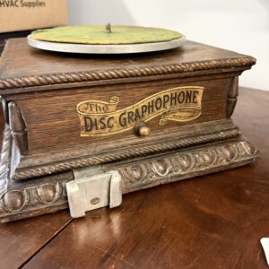 Columbia AJ Top‑Wind Phonograph — Project / Parts Machine