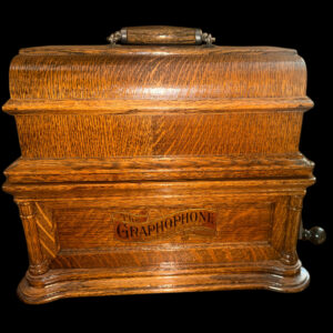 Columbia BF Cylinder Phonograph – 1906 Restored Oak Graphophone with the 6" Mandrel!